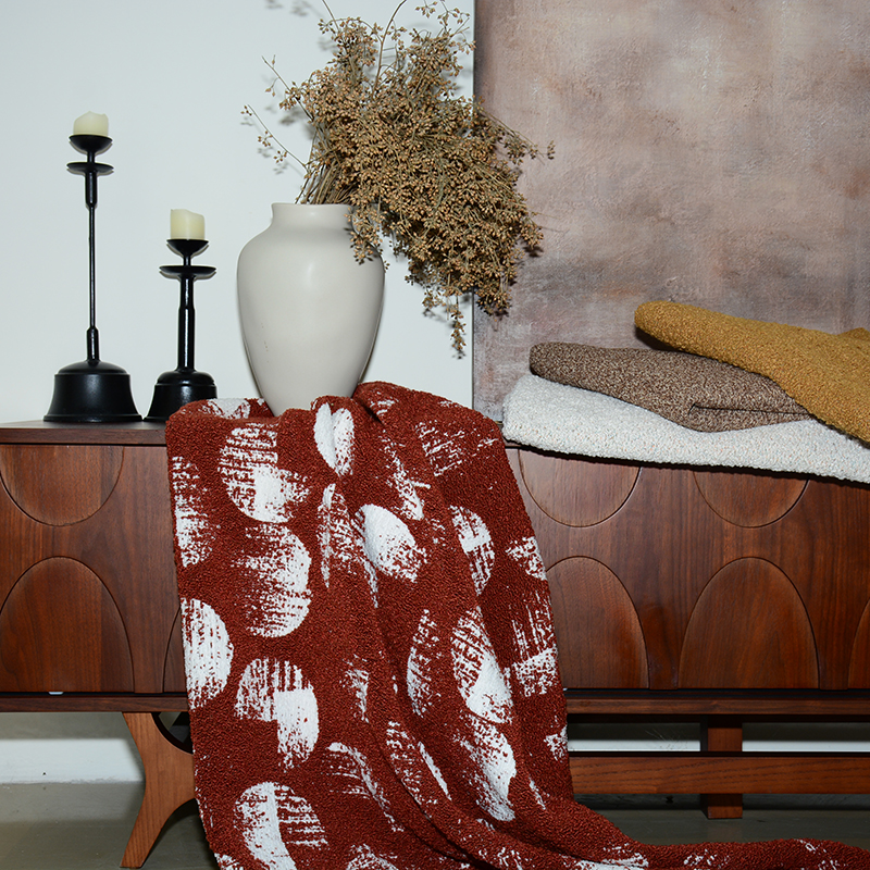 Q45 Vugge jacquard stof